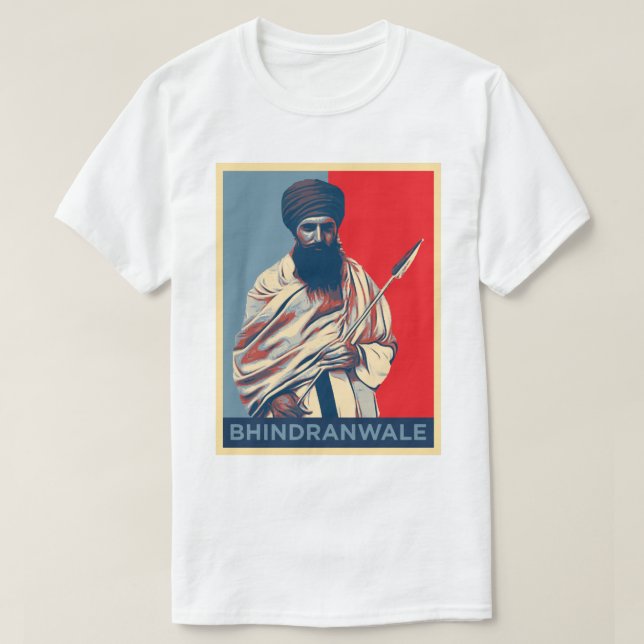 Bhinanwale (3) t shirt (Design framsida)