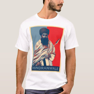 Bhinanwale (3) t shirt