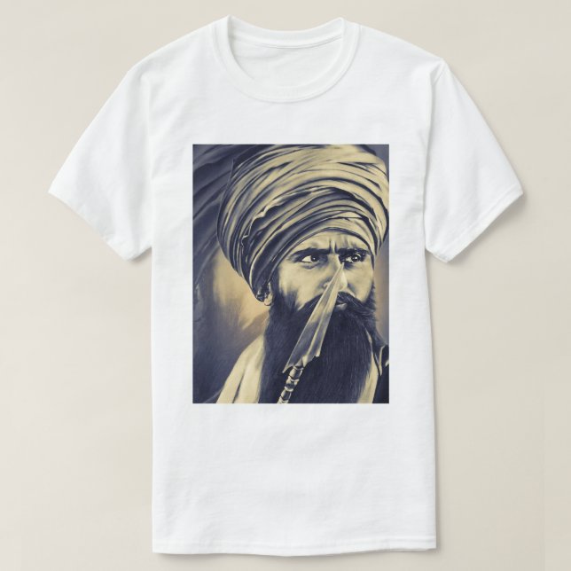 BHINDRANWALE T SHIRT (Design framsida)
