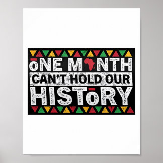 Bhm Black History is American Poster