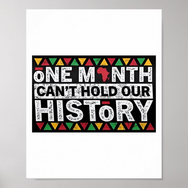 Bhm Black History is American Poster (Framsidan)