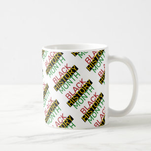 BHM-Snyggten BHM FÖR SVART HISTORISK MÅNAD Kaffemugg