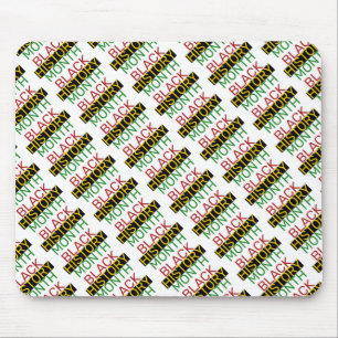 BHM-Snyggten BHM FÖR SVART HISTORISK MÅNAD Musmatta