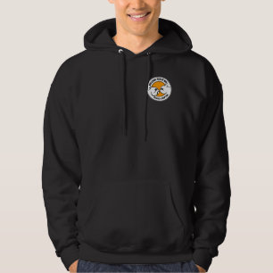 BHNW (färglogotyp) + BulldoggskalleHoodie Tröja Med Luva