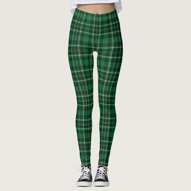 Bhreacain Uaine Leggings (Framsida)