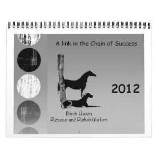 BHRR 2012 kedjar av framgångkalender Kalender