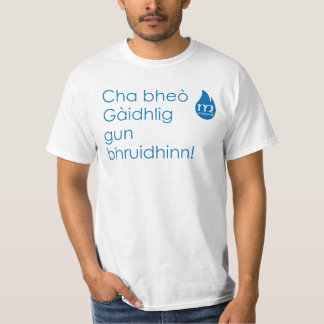 Bhruidhinn för Cha bheòGàidhlig vapen! T Shirt