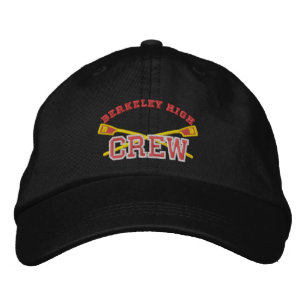 BHS-besättning - justerbar baseball Hat - Retro-Lo Broderad Keps