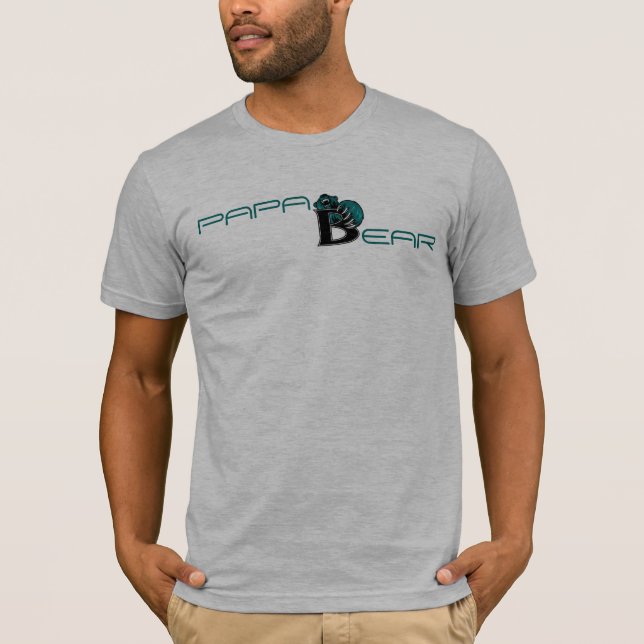 BHSpapaBearFitted T Shirt (Framsida)
