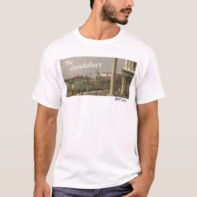 BHT 2019 - GondoliersT-tröja T Shirt (Framsida)