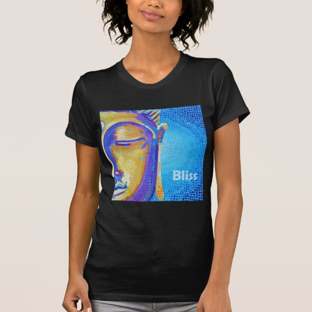 Bhudda salighetmålning t-shirt (Framsida)