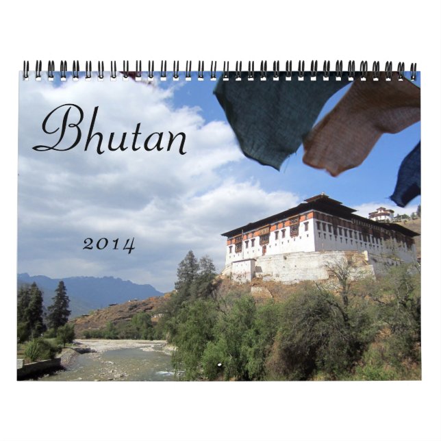 bhutan 2014 kalender (Omslag)