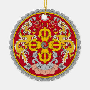 BHUTAN*-, beställnings- julprydnad Julgransprydnad Keramik