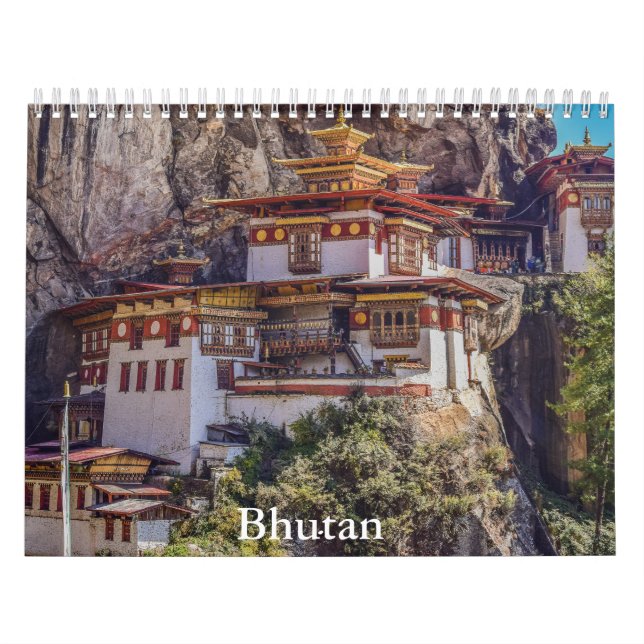 Bhutan Calendar Kalender (Omslag)