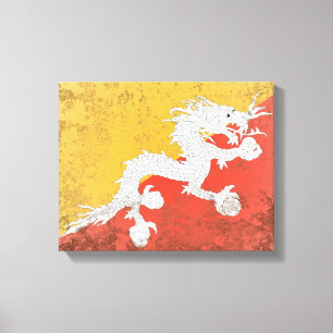 Bhutan Canvastryck