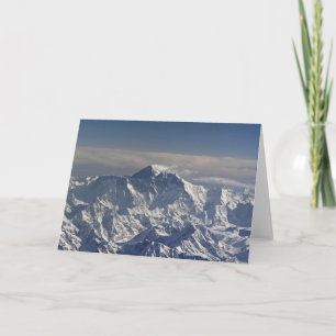 BHUTAN. Externa snö på Everest-berget. Kort