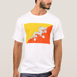 Bhutan Flag T-Shirt, Patriotic T-Shirts, T Shirt