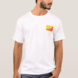 Bhutan Flag T-Shirt, Patriotic T-Shirts, T Shirt