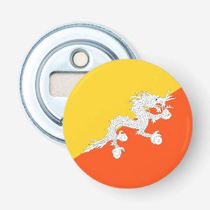 Bhutan flagga flasköppnare