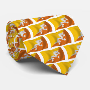 Bhutan Flagga Slips