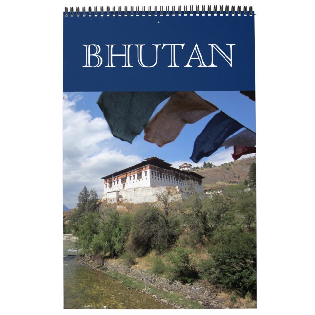 bhutan fotografering kalender (Omslag)