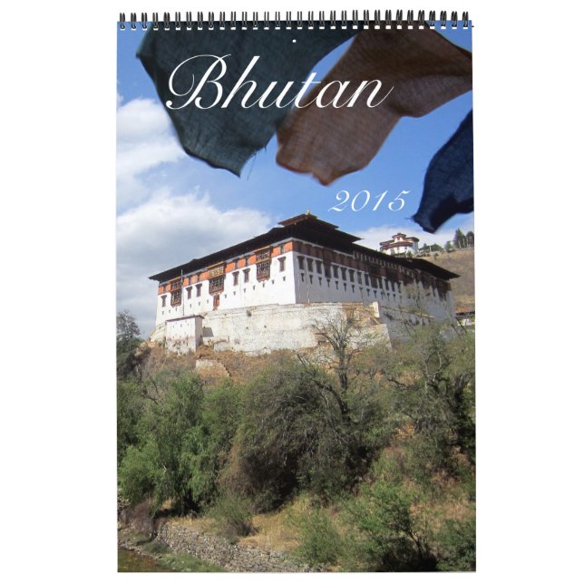 bhutan fotografi 2015 kalender (Omslag)