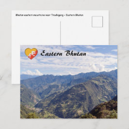 Bhutan fredliga östra bergen - Himalaya Vykort