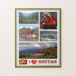 Bhutan - I Kärlek - Pussel