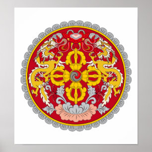 Bhutan Jackar Arm Poster