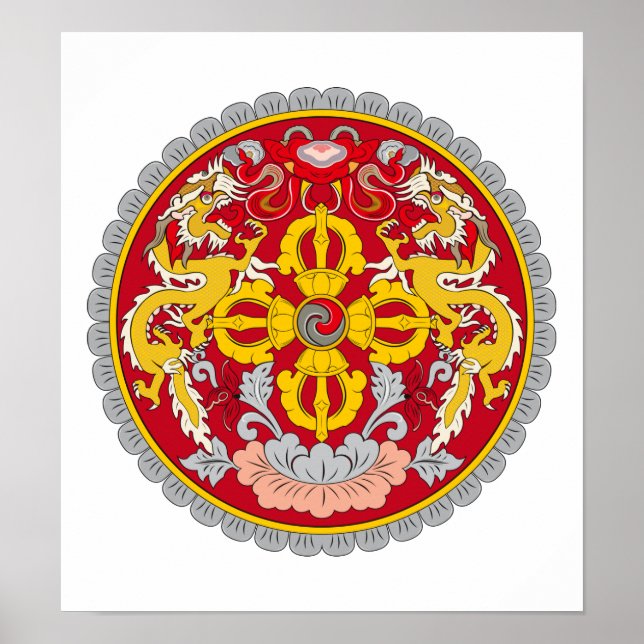 Bhutan Jackar av Arm Poster (Framsidan)