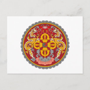 Bhutan Jackar av Arm Vykort