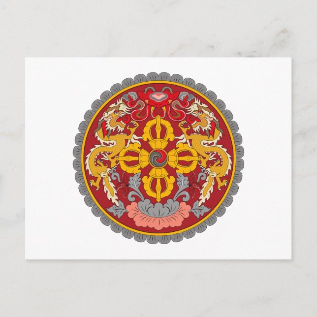 Bhutan Jackar av Arm Vykort (Framsida)