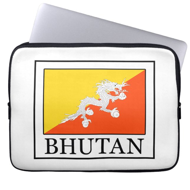 Bhutan Laptop Sleeve (Framsidan)