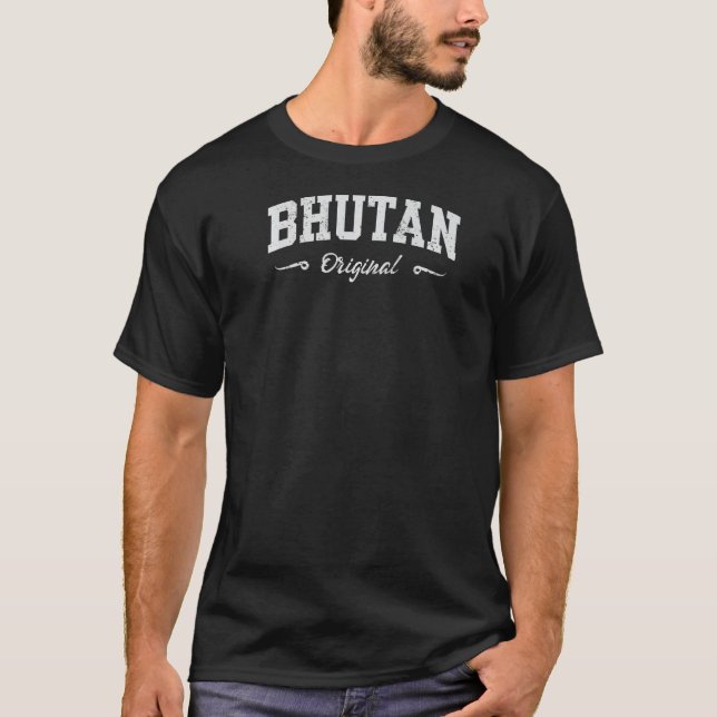 Bhutan Original T Shirt (Framsida)