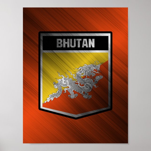 Bhutan Poster (Framsidan)