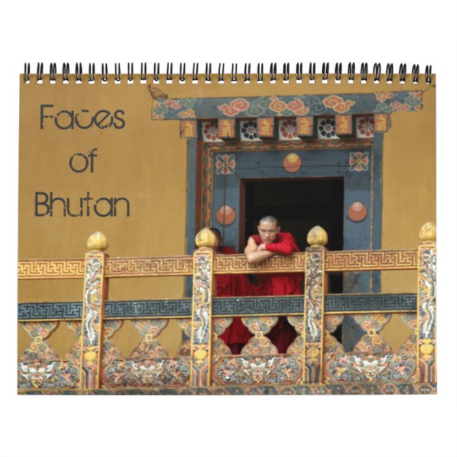 bhutan står inför 2026 kalender (Omslag)