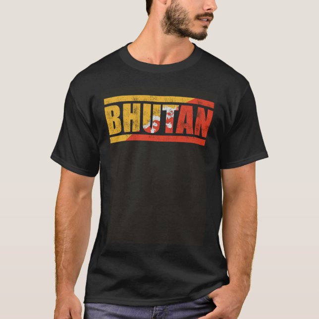 Bhutan T Shirt (Framsida)