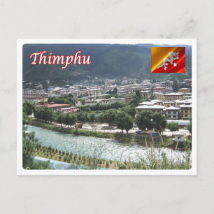 Bhutan - Thimphu - Vykort