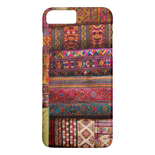 Bhutan tyg till salu Case-Mate iPhone skal (Baksida)