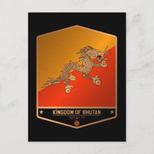 Bhutan Vykort