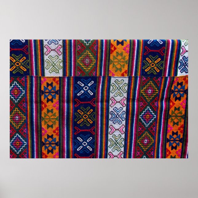 Bhutanese Textile Poster (Framsidan)