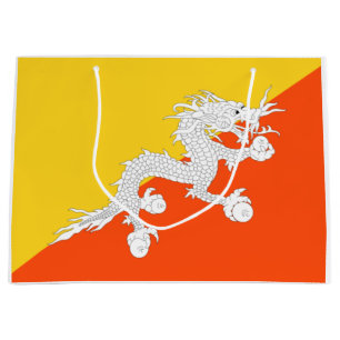 Bhutanesisk Flagga (Bhutan) (Thunder Dragon)