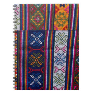 Bhutanesisk textil anteckningsbok