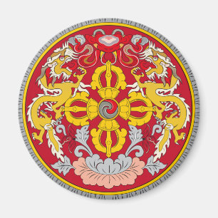Bhutans emblem (རྒྱ ལ ་ ཡོ ང ས magnet