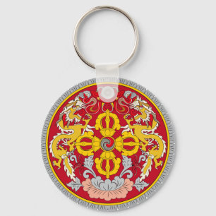 Bhutans emblem (རྒྱ ལ ་ ཡོ ང ས nyckelring