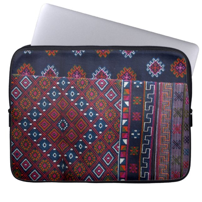 Bhutanska mattor laptop fodral (Framsidan)