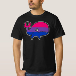 Bi Anxious but Proud Whale T-Shirt