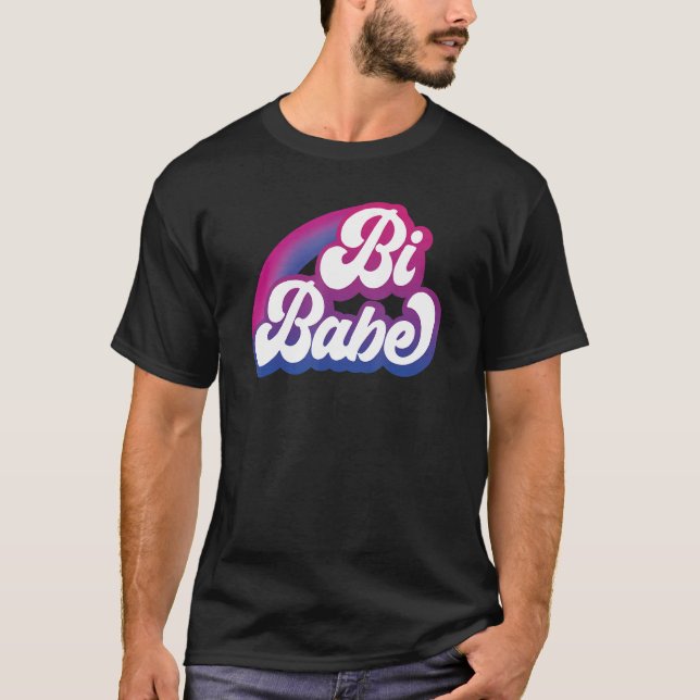 Bi Babe Lgbt Bi Pride Bisexual Tanktop T Shirt (Framsida)