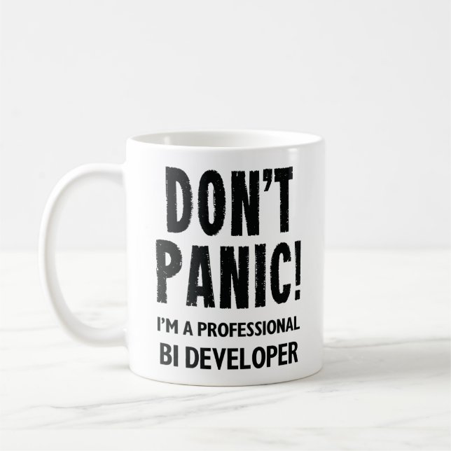 BI Developer Kaffemugg (Vänster)