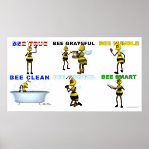 Bi ett bra bi poster